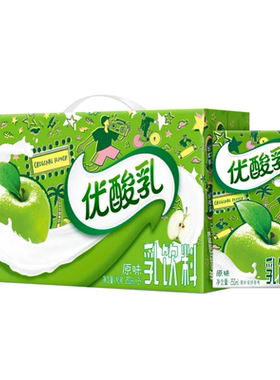 9月产 伊利优酸乳 250ml*24盒原味【kl】