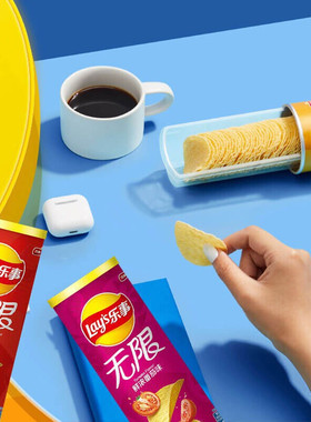 Lay‘s乐事无限薯片 多口味多规格104g/1罐【qyg】