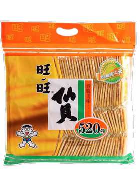 旺旺仙贝 520g*1袋 原味【kl】