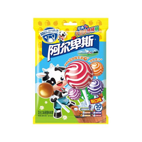 阿尔卑斯棒棒糖 200g*1袋 混合口味【qyg】
