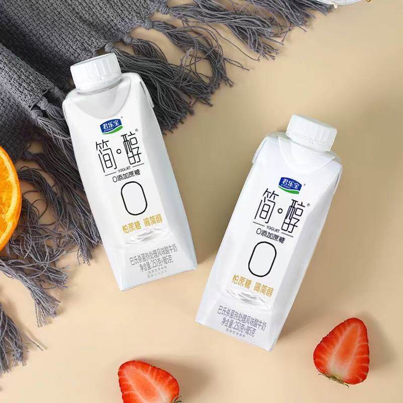 君乐宝简醇梦幻盖酸奶 255ml*10盒【kl】