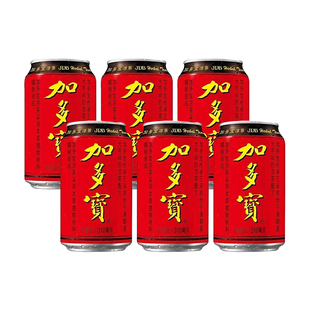 加多宝凉茶罐装包装随机发火锅聚餐年货过年解腻饮料310ml*6罐-MS