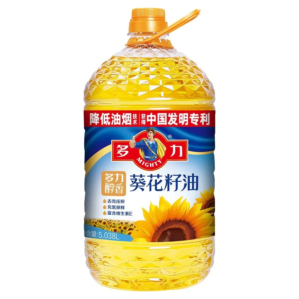 多力醇香葵花籽油5.038L*1桶【kl】