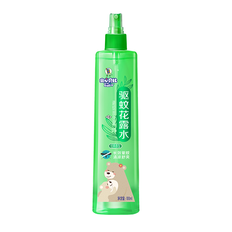 李字安心贝比驱蚊花露水经典香型 100ml【qyg】