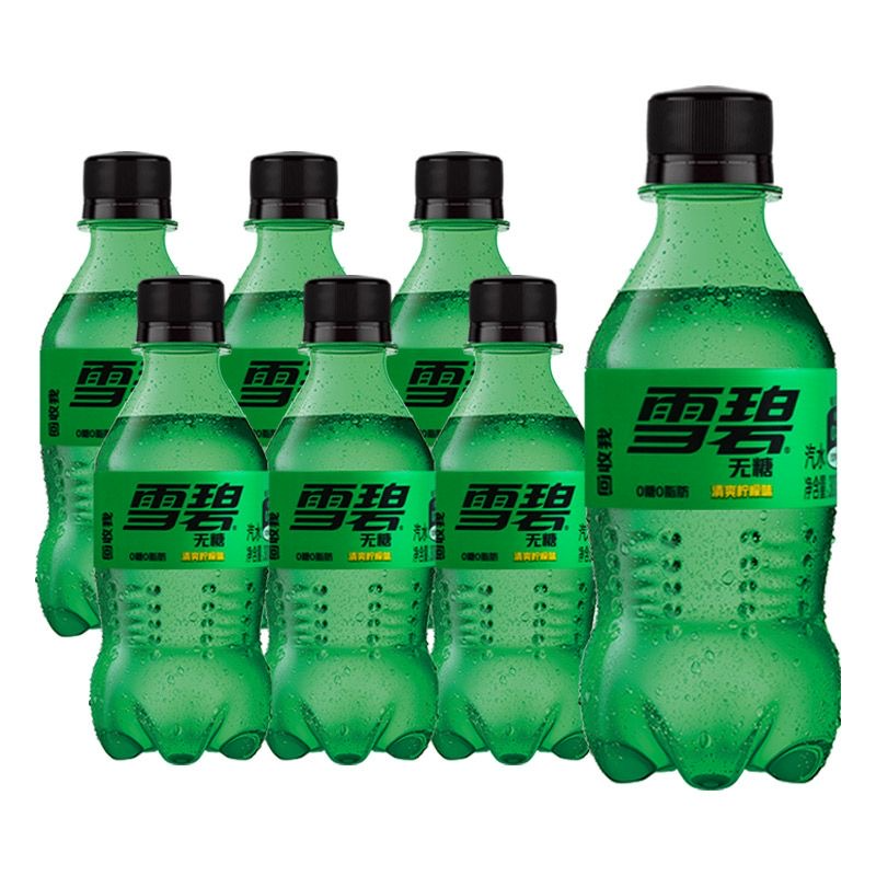可口可乐无糖雪碧 300ml*6瓶 无糖雪碧-Y