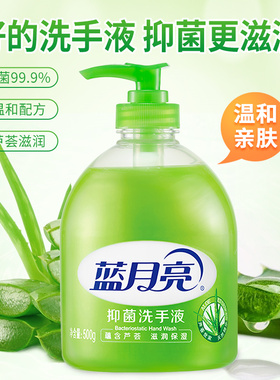 蓝月亮芦荟抑菌洗手液 500g*1瓶 MS