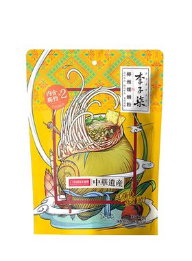 李子柒广西柳州螺蛳粉袋装米线方便速食夜宵288g*3袋-MS