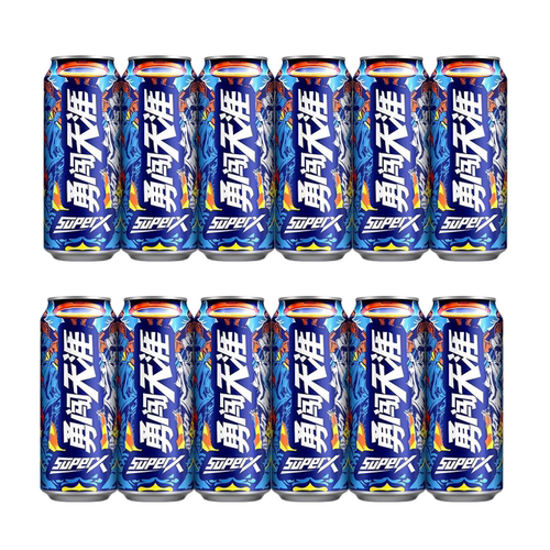 雪花勇闯天涯SuperX 500ml*6罐散装【kl】