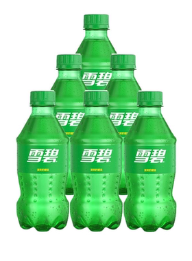 可口可乐 雪碧 300ml*6瓶 有糖雪碧-Y
