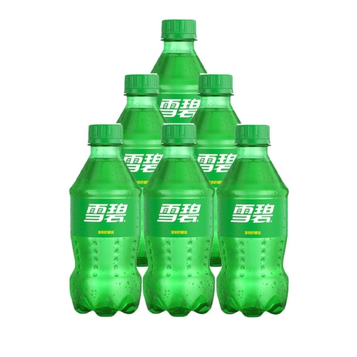 可口可乐 雪碧 300ml*6瓶 有糖雪碧-Y