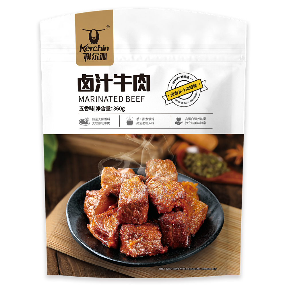 【清仓直播】科尔沁卤汁牛肉 内蒙特产休闲零食小吃 360g 五香味