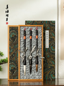 书法专用大师级国画文房四宝狼毫羊毫兼毫 毛笔套装 善琏湖笔 三圣