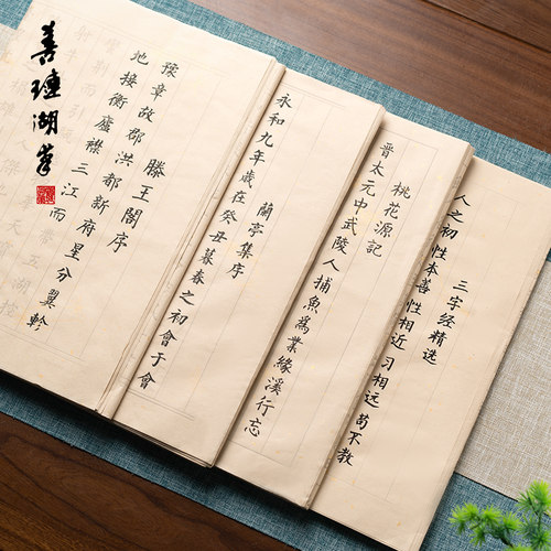 善琏湖笔国学经典小楷临摹字帖