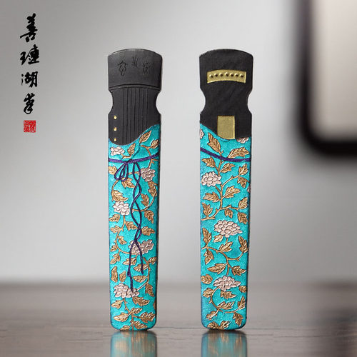 善琏湖笔七弦古琴手工收藏墨条