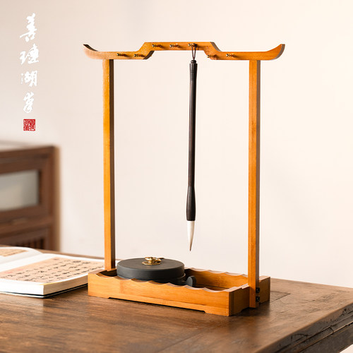 善琏湖笔云栖笔挂笔架