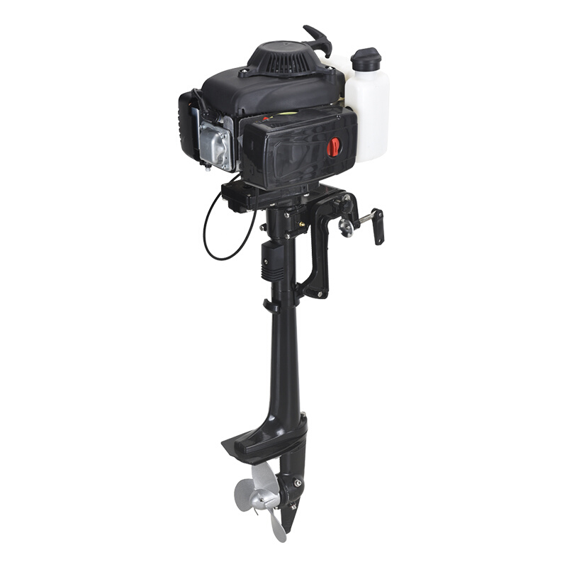 船用船外机推进器四冲程4马力橡皮艇皮划艇冲锋舟充气船挂机马达