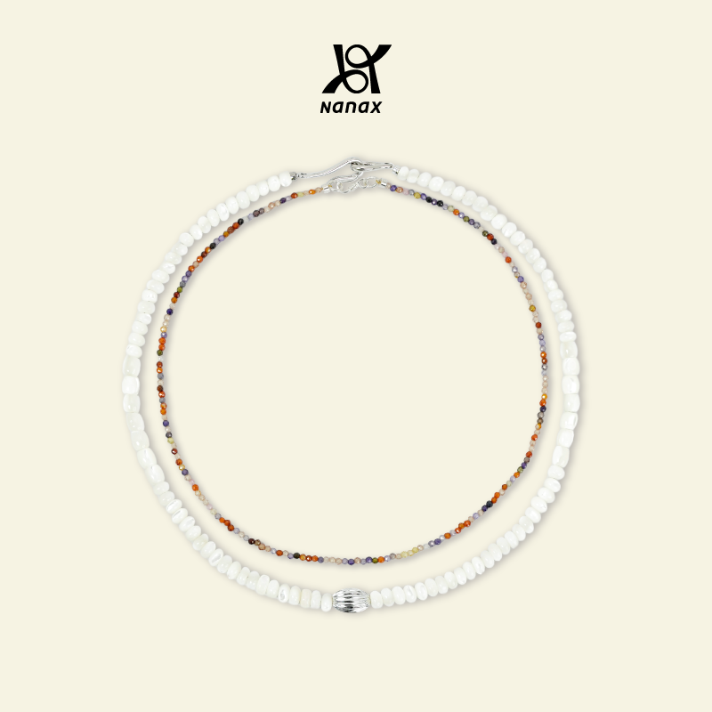 NanaX浆果椰椰项链天然母贝