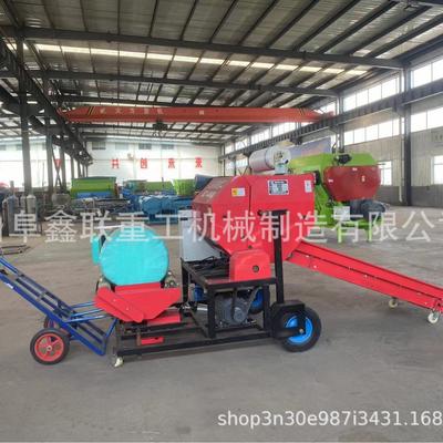 享受购机补贴全自动打捆包膜机打捆包膜一体机青储饲料打包机