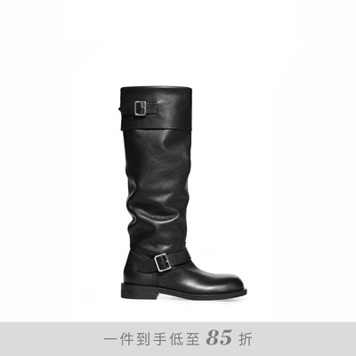 DYMONLATRY游牧风堆堆骑士靴