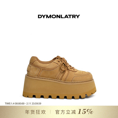 DYMONLATYR厚底松糕运动鞋板鞋
