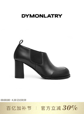 DYMONLATRY 2025新品女士高跟鞋 机能圆头深口高跟鞋