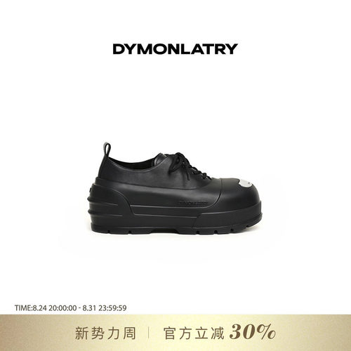 DYMONKLATRY圆头金属装饰休闲鞋