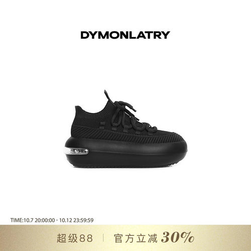 DYMONLATYR厚底低帮系带运动鞋