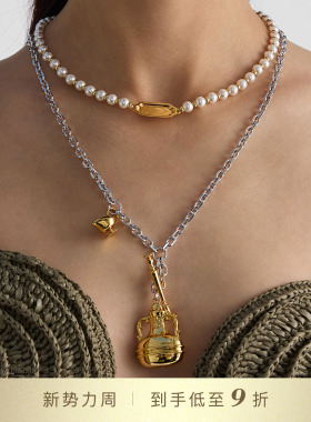 DYMONLATRY古典香水瓶吊坠项链