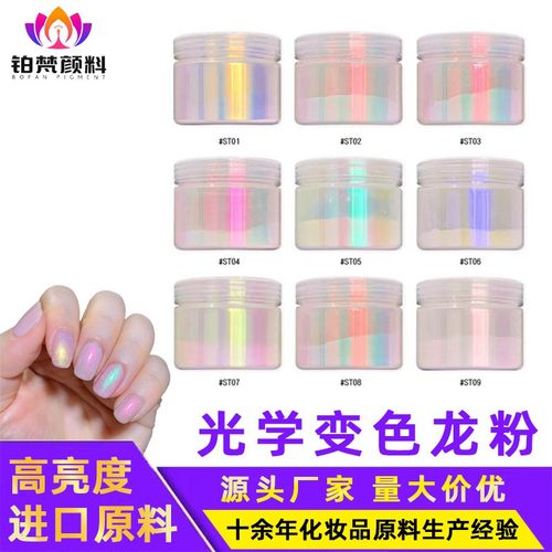 铂梵进口高亮偏光粉月光粉魔镜粉