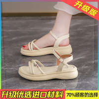 ABC DEFIER girls' sandals are a new summer bestseller for middle and senior children in 2026, featuring soft soles for teenagers and students thumbnail 2