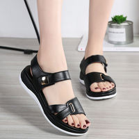 10 Girls' Sandals for Summer 2025, new style, children's leather fashion, Princess, Middle School students, summer style, girls' casual thumbnail 5