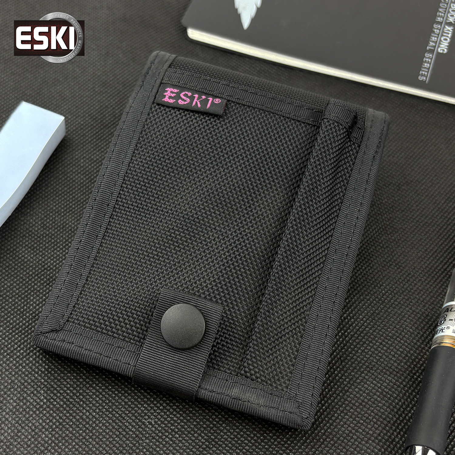 ESKI爱斯便签本口袋小本勤务记录本会议腰带八件套工作包便签套