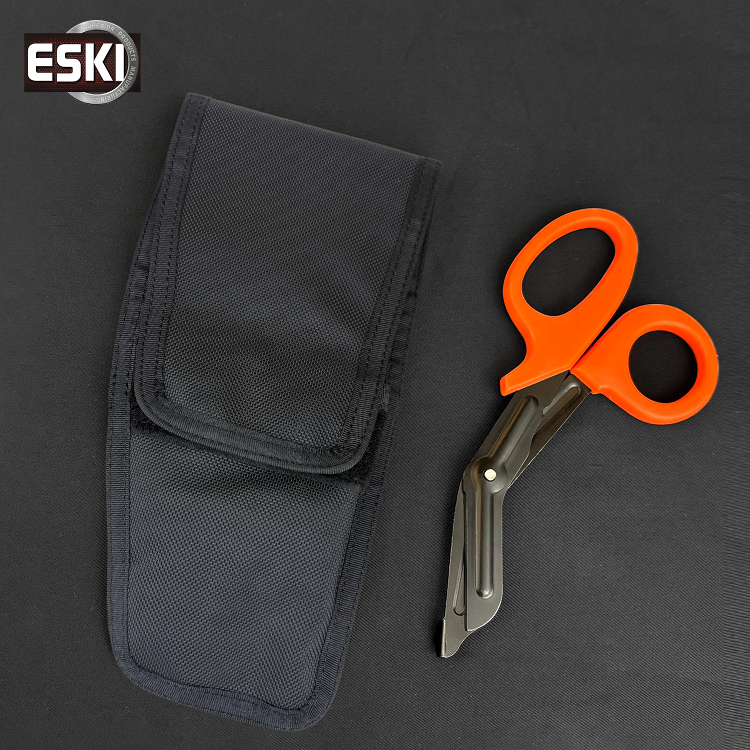 ESKI爱斯战术急救医疗剪刀包多功能手电套户外运动配件证件小挂包
