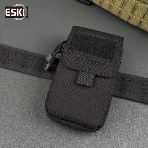 ESKI爱斯手机钥匙包战术小腰包跑步运动手机腰包穿皮带小包