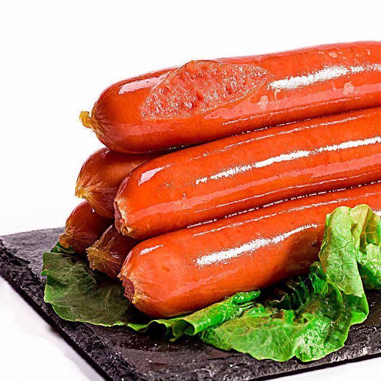 热狗香肠台湾风味烤肠冷冻家用手抓饼脆皮烧烤火腿肠批发台湾烤肠