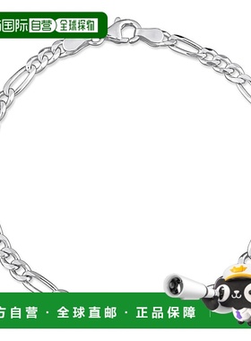 美国直邮Julianna B男士链式手链手环925纯银简约龙虾扣设计时尚