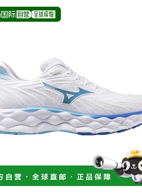 自营Mizuno Wave Sky 8白色/水星蓝色/Mugen蓝色J1GD240221女白色