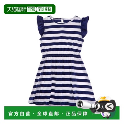 自营Duffield Lane Jesse Dress - navy stripe 美国奥莱直发