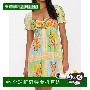 show 鄉(xiāng)村花束 mumu安娜貝爾迷你連衣裙鄉(xiāng)村花束 your 自營
