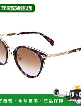 自营 rag & boneRag&Bone女式53毫米粉色Hanava太阳镜-粉红色Hana