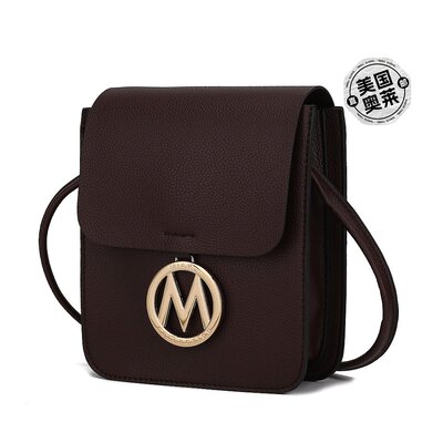 mia k collectionSkylar 斜挎包 - 巧克力棕色 【美国奥莱】直发
