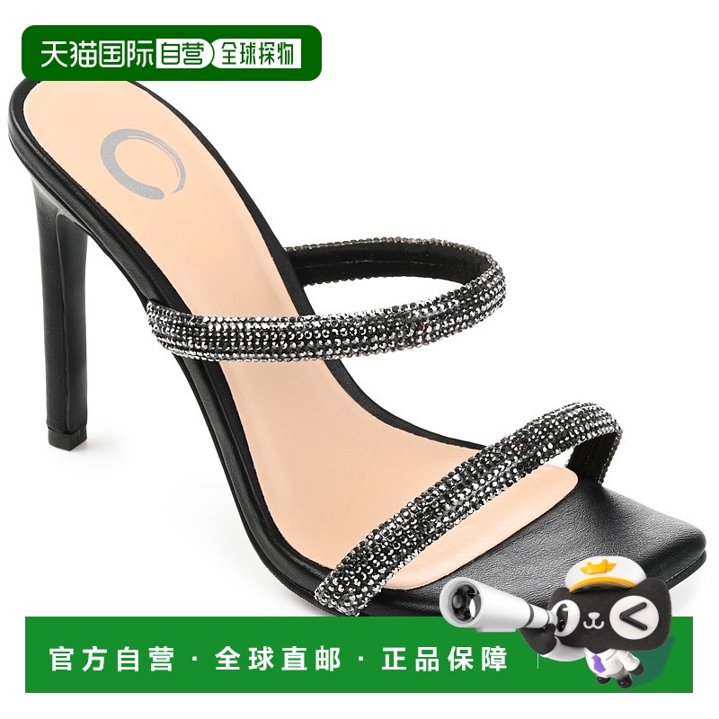 自营Journee Collection 女士 Tru 舒适泡沫 Reena 高跟鞋 - 黑色