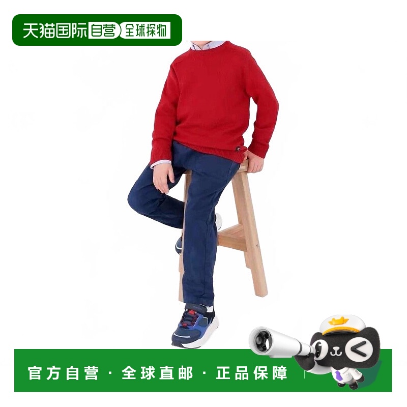 自营mayoral红色柔软宽松毛衣 美国奥莱直发