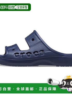 自营 Crocs中性款Baya双带拖鞋凉鞋-海军蓝 美国奥莱直发