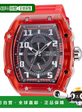 自营Invicta Men's Racing 48.5mm Red Quartz Watch - red 美国