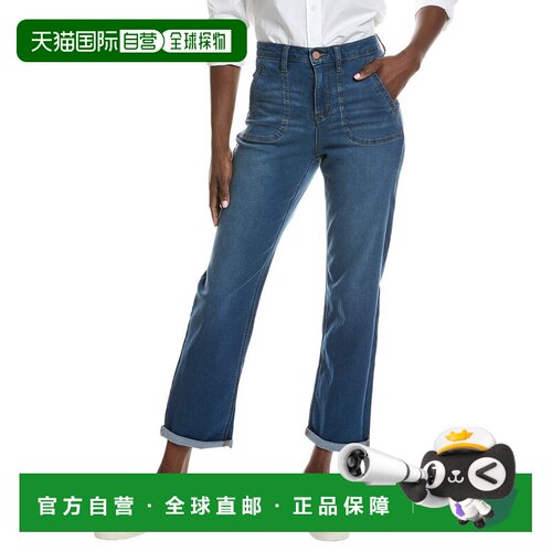 自营jones new york琼斯纽约列克星敦女友jean-purple 美国奥莱直
