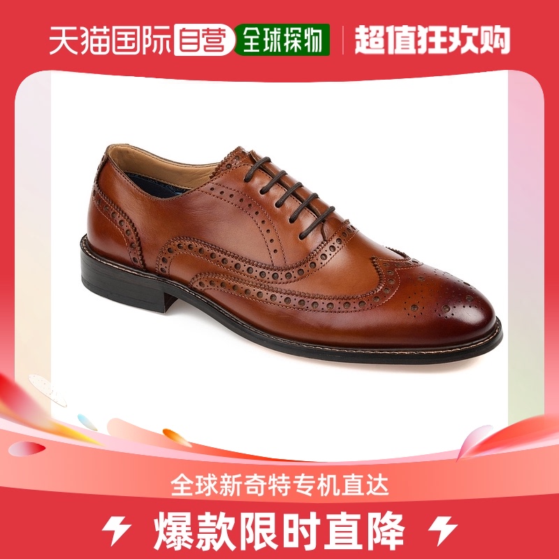 thomas & vineThomas & Vine Franklin Wingtip 牛津 干邑 【 流行男鞋 休闲皮鞋 原图主图