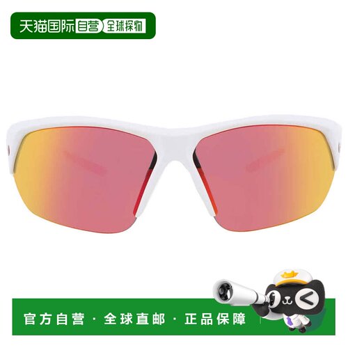 自营Nike Red Mirror Wrap Men's Sunglasses NIKE SKYLON ACE FQ