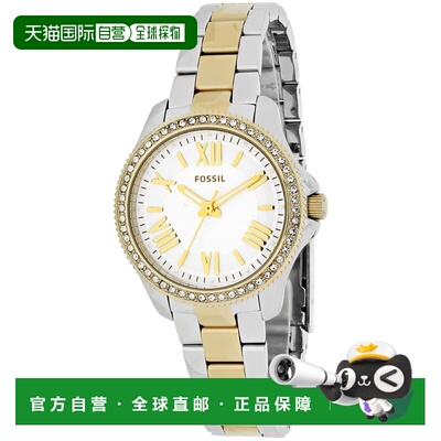 自营Fossil Women's Cecile White Dial Watch - white 美国奥莱
