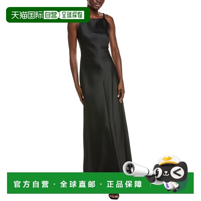 自营Kay Unger Moira Gown - black 美国奥莱直发连衣裙长裙吊带